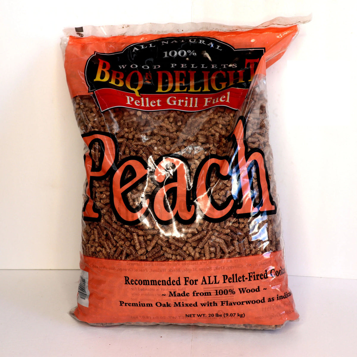 Peach sale wood pellets