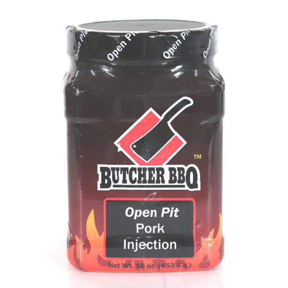 Butcher BBQ  Open Pit Pork injection