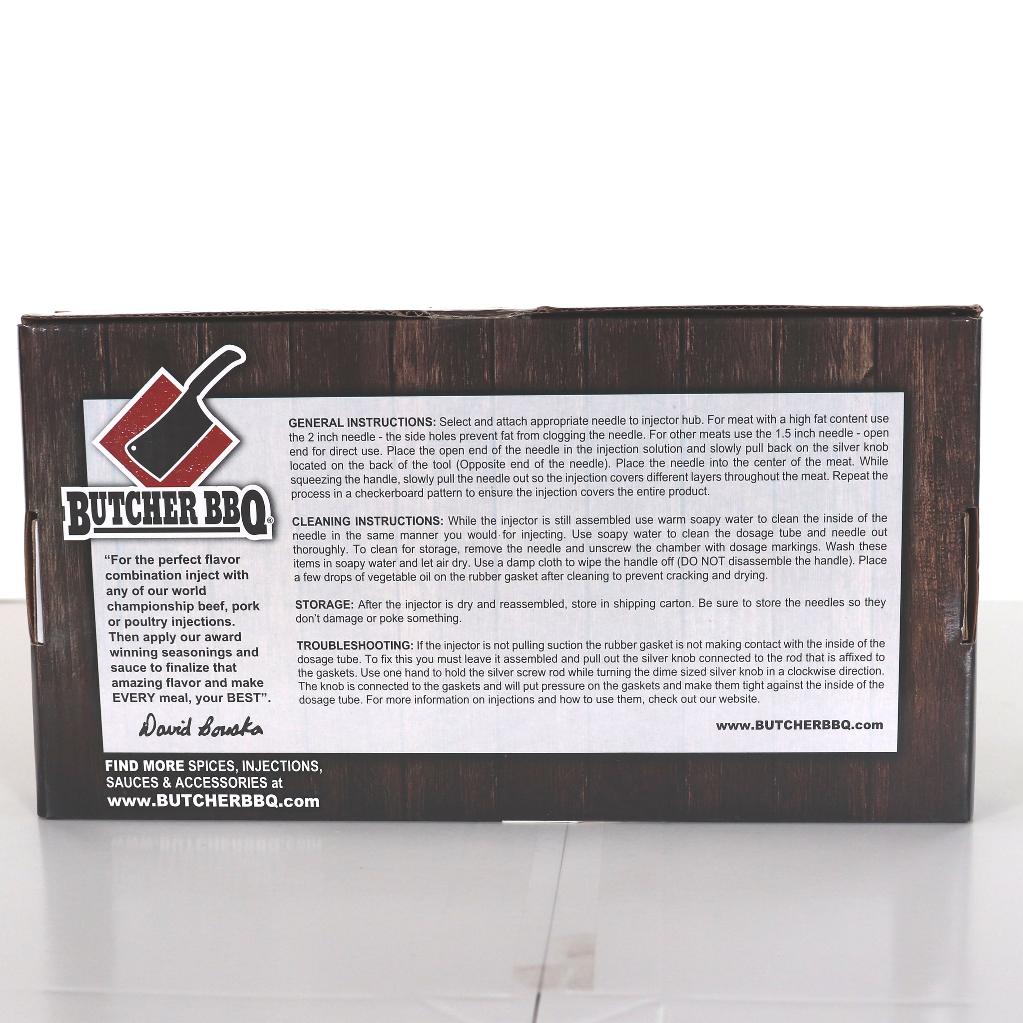 thumbnail image 2 of Butcher BBQ 16oz Pork Injection - Competition Grade Meat Marinade 2 of 12