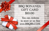 $50.00 Gift Card to BBQ Bonanza