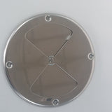 7.25" Stainless Steel BBQ Air Damper closed