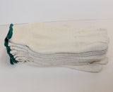 12 pairs white Cotton BBQ gloves