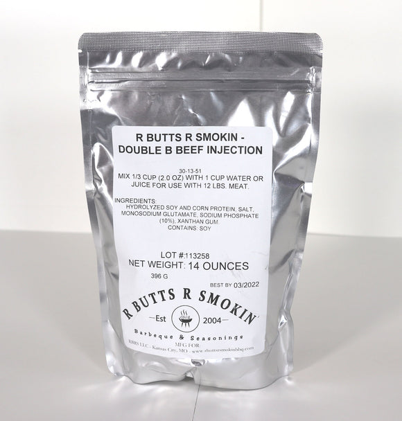 R Butts R Smokin' Double B Beef Injection