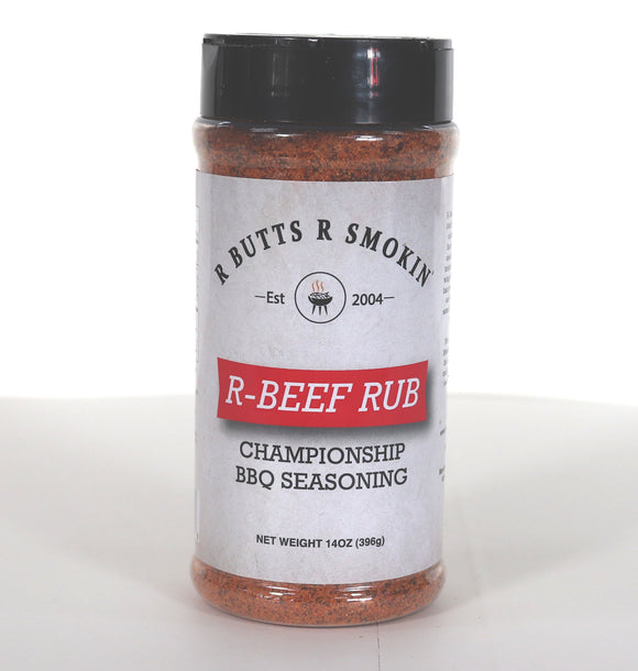 R Butts R Smokin R- Beef Rub Front