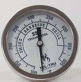 This is a 5" Tel Tru BBQ Grill or Smoker Thermometer 100 500