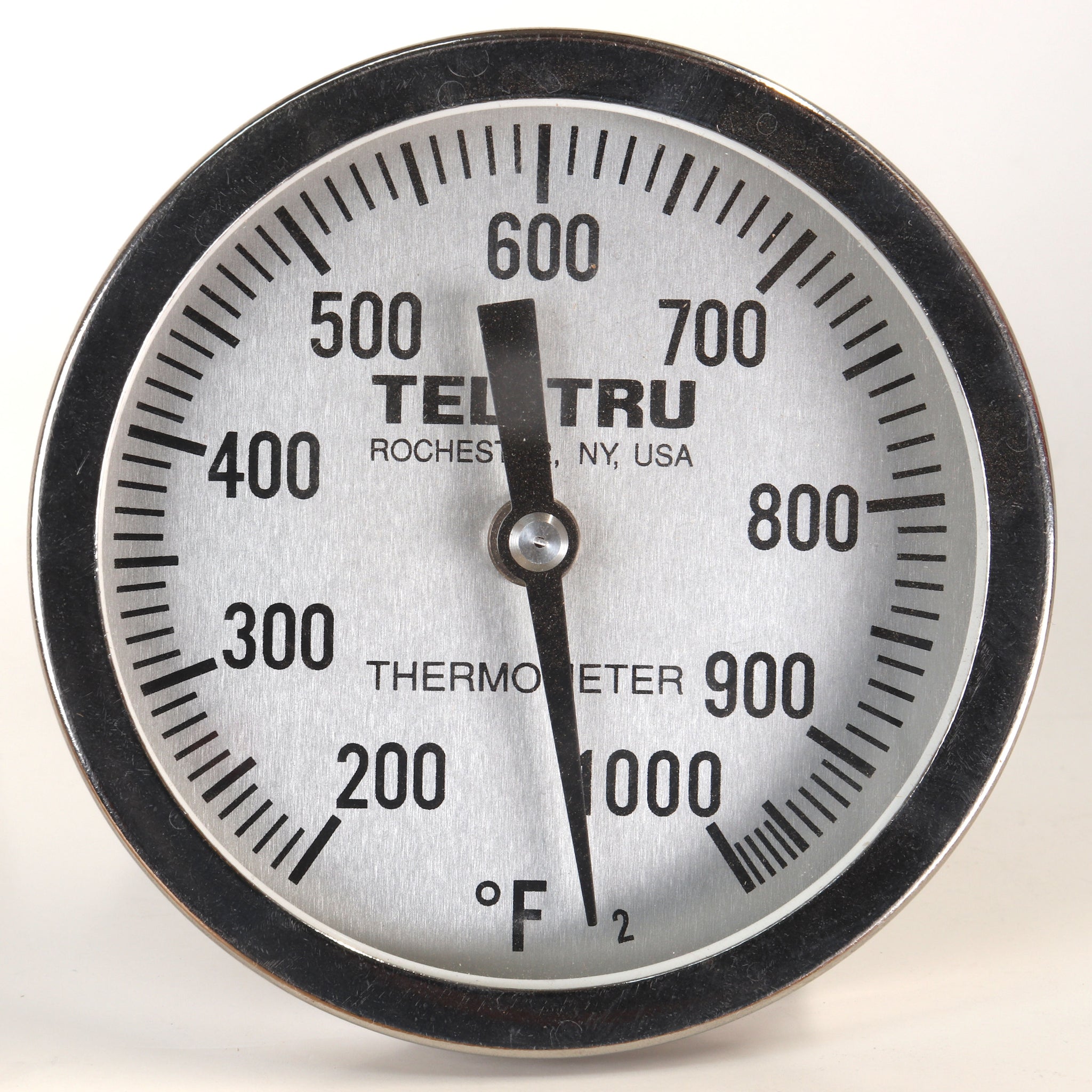 Tel-Tru BQ300 BBQ Grill & Smoker Thermometer 3 Dial 4 Stem 200-1000 – BBQ  Bonanza