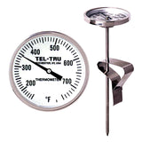 Tel-Tru 2" LT225R BBQ Smoker Thermometer 3.5